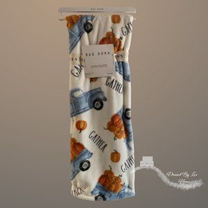 NWT HTF Rae Dunn GATHER Throw Blanket